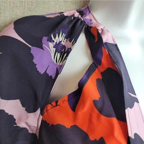 MAEVE Neck-Tie Silk Blouse - Picture 3 of 12